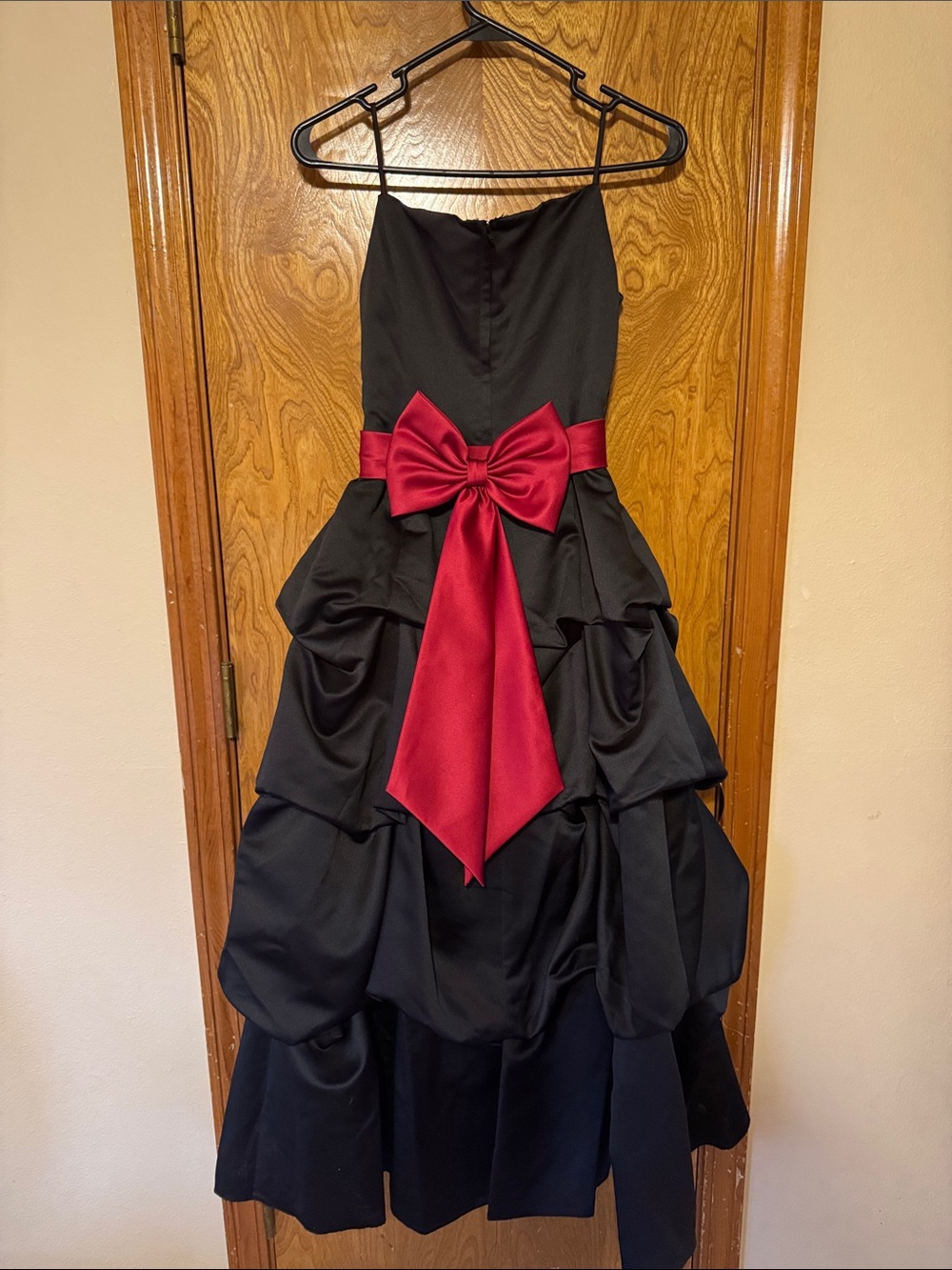 Girls size 12 Junior Bridesmaid Dress with removable Satin Bow - Picture 1 of 5